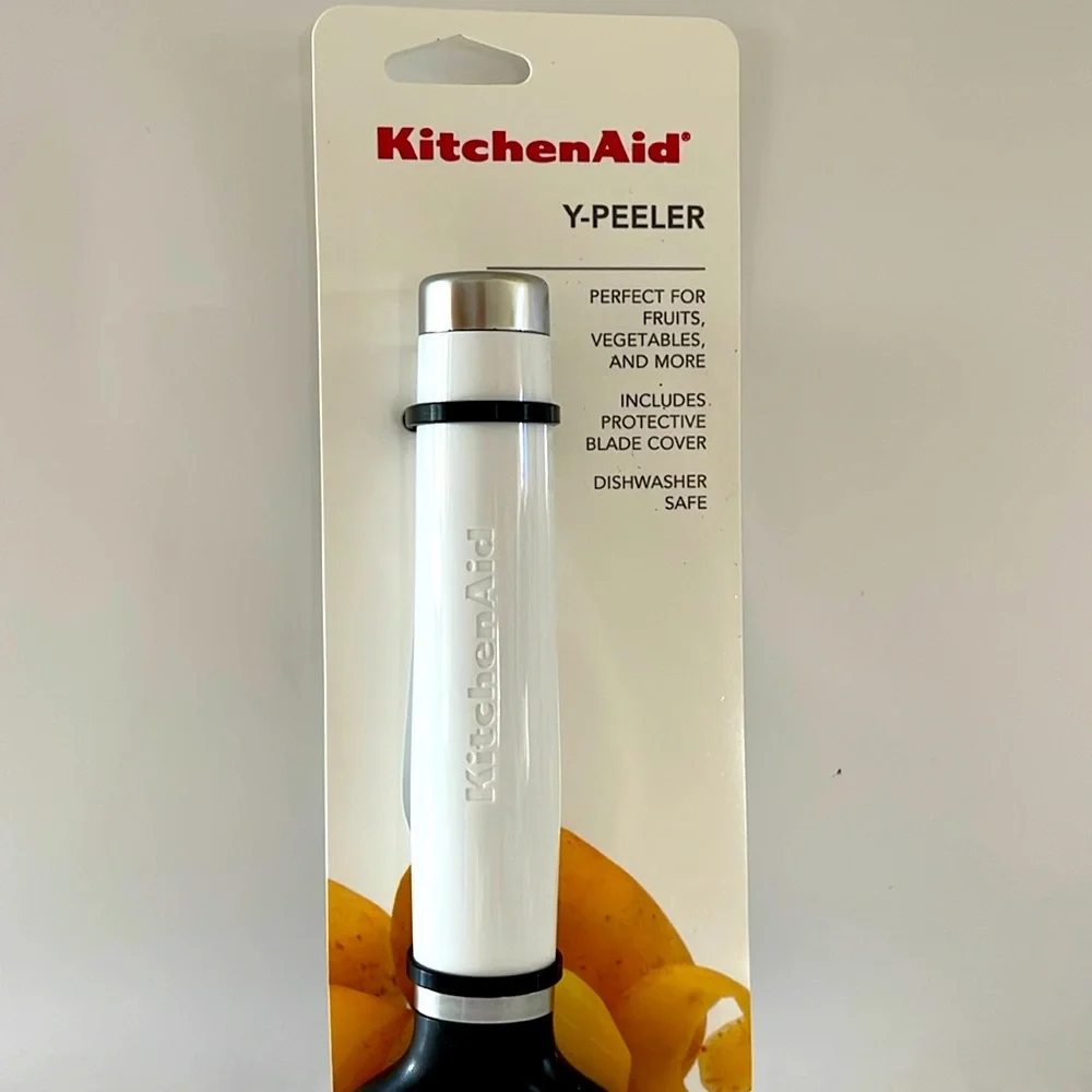KitchenAid Y Peeler, Stainless Steel Swivel Peeler for Fruit and Vegetables
